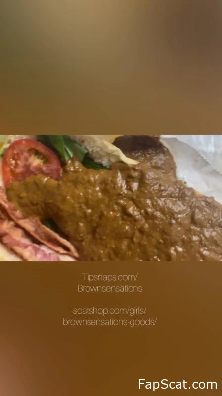 Brownsensations - SCHMUTZIG BLT - Sharachocolat, Abendessen-Scheiße, Gruppe Scheiße