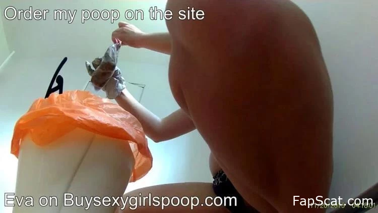 Eva ließ Shawn 6poop ein LECKERES neues Scat-Porno-Video bestellen - Komprimiertes Stück Scheiße, Scat-Brüste, Fürze